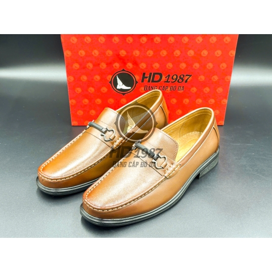 Giày Mọi ( Giày Lười) Có Khoá Ngang Cao Cấp  - Ms 1990